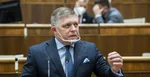 Robert Fico (SMER-SD) počas 63. schôdze Národnej rady SR v Bratislave 30. marca 2022.