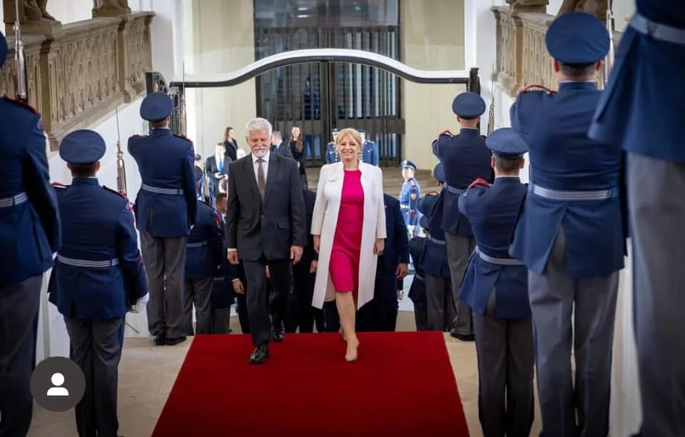 Read more about the article Rozlúčková návšteva Česka: Čaputová a Pavel si navzájom udelili najvyššie štátne vyznamenania