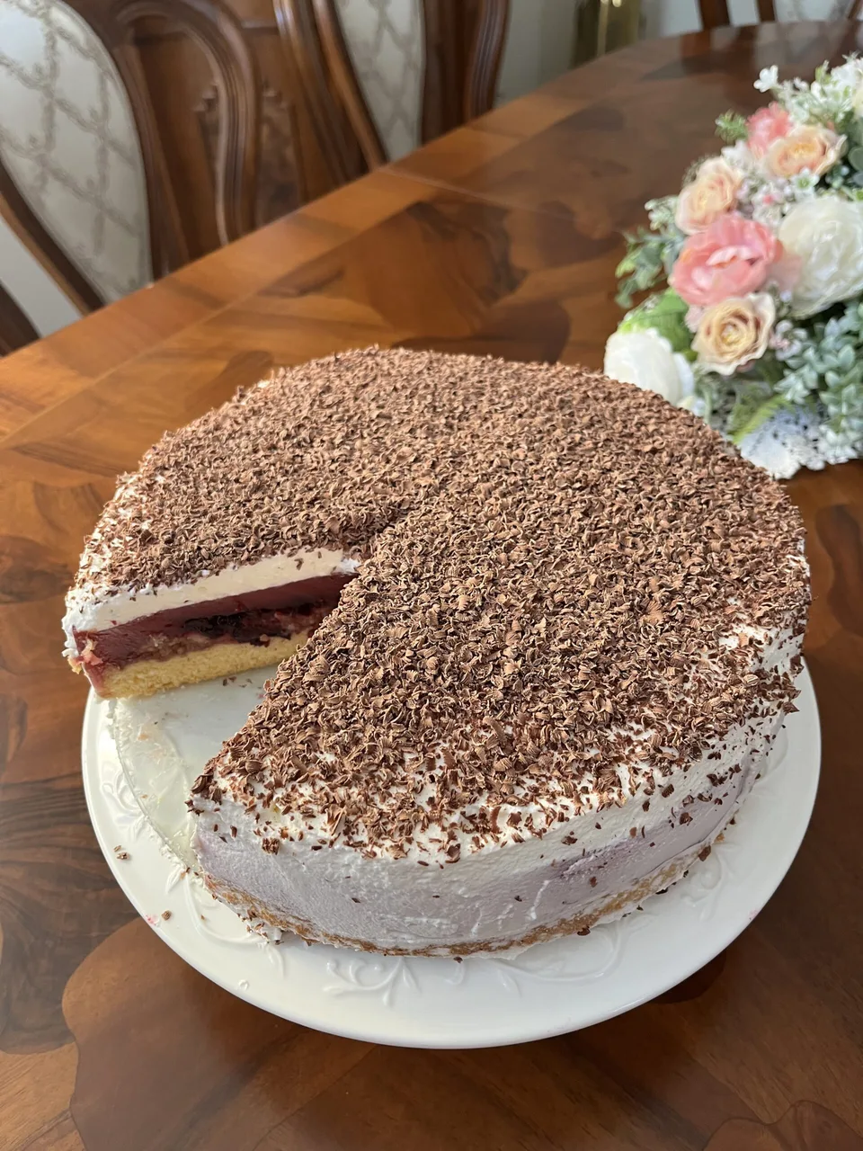 Read more about the article Ovocná torta so šľahačkou 
