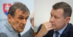 Na kombosnímke zľava Ján Hrubala a Daniel Lipšic.