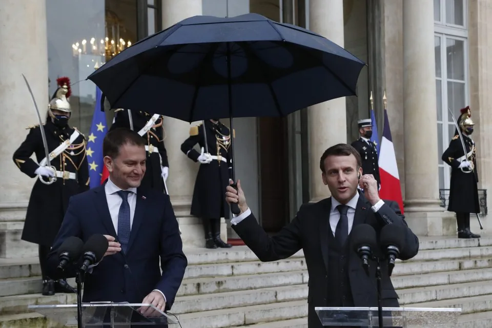 Read more about the article Matovič sa líška Macronovi: Francúzsko je majákom bratstva a slobody