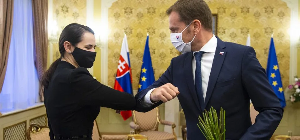Read more about the article Premiér vyjadril podporu bieloruskej opozičnej líderke Cichanovskej