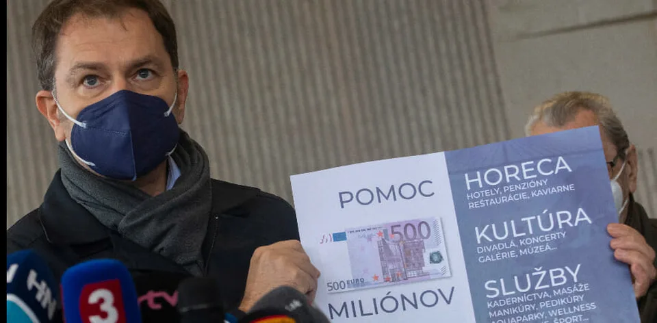 Read more about the article Tento detail na Matovičovej tlačovke si všimol len málokto. Ale financmajster by to veru mal vedieť!