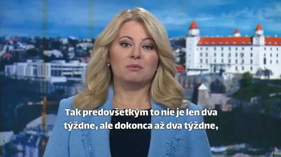 Read more about the article VIDEO Robert Fico dostal na zostavenie vlády „až“ 14 dní, nie „iba“ 14 dní, vysvetľuje prezidentka