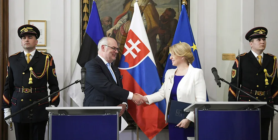 Read more about the article Čaputová po stretnutí s estónskym prezidentom: TOTO sú oblasti, v ktorých budeme spolupracovať!