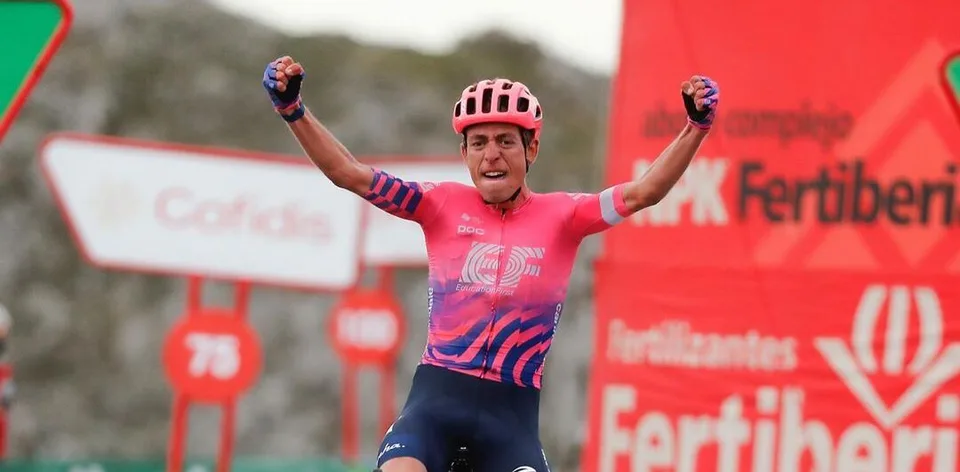 Read more about the article Cyklistika-Vuelta: Víťazom 12. etapy Brit Carthy, do čela sa posunul Carapaz
