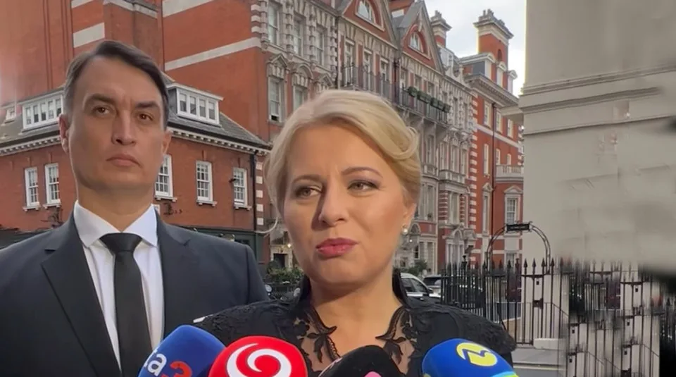 Read more about the article VIDEO Čaputová vystála radu: V Londýne vzdala hold kráľovnej Alžbete II.