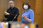 Podpredsedníčka vlády a ministerka investícií, regionálneho rozvoja a informatizácie SR Veronika Remišová (Za ľudí).