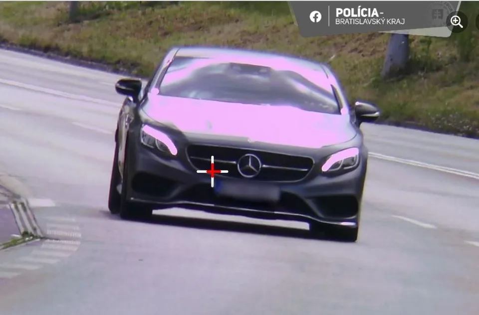 Read more about the article Polícia opäť lapila cestného piráta. V Bratislave uháňal rýchlosťou 101 km/h