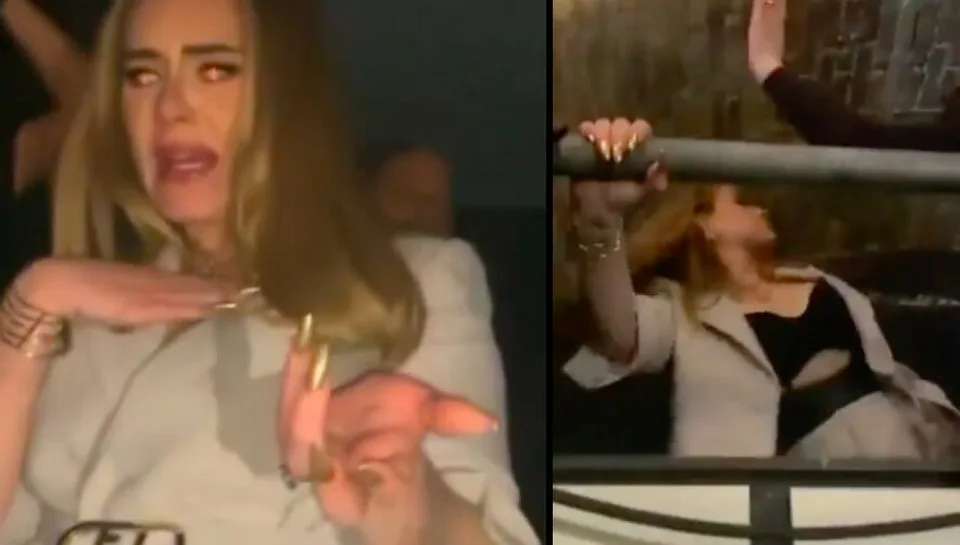 Read more about the article VIDEO Opitá Adele sa úplne opustila – plač a tanec pri tyči
