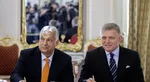 Na snímke maďarský premiér Viktor Orbán (vľavo) a slovenský premiér Robert Fico (Smer-SD)