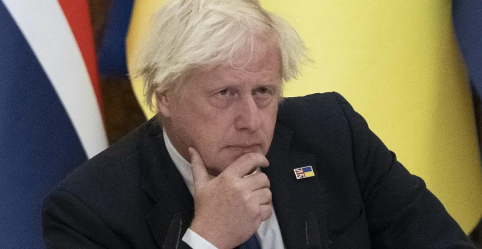 Read more about the article Johnson tvrdí, že Nemecko chcelo, aby sa Ukrajina vzdala. Nemci to odmietajú a odkazujú: Si klamár!