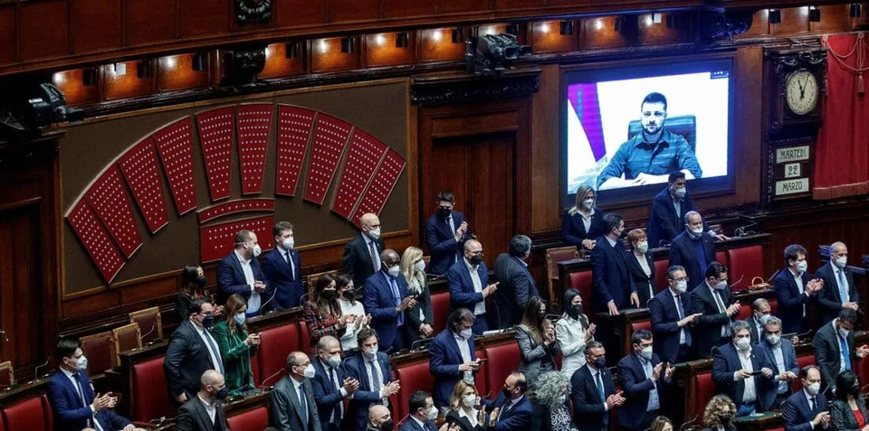 Read more about the article Zelenskyj sa prihovoril talianským politikom: Obraciam sa na vás z Kyjeva. Sme na pokraji prežitia!