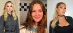 Jennifer Lawrence, Drew Barrymre, Paris Hilton