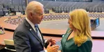 Joe Biden a Zuzana Čaputová