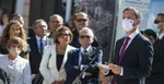 Pamätný deň obetí holokaustu a rasového násilia za účasti predsedu vlády SR Eduarda Hegera (na snímke)