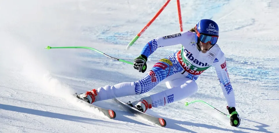 Read more about the article Petra Vlhová opäť na čele prvého kola slalomu. O líderskú pozíciu sa delí so Švajčiarkou