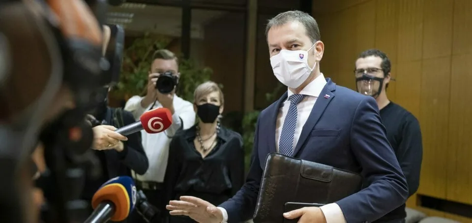 Read more about the article Matovič obvinil expremiérov Fica a Pellegriniho, pustil sa aj do Haščáka