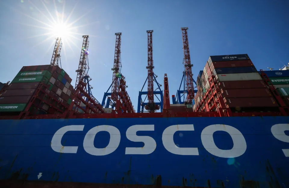 Read more about the article Čínska lodná spoločnosť Cosco pozastavila dodávky do Izraela