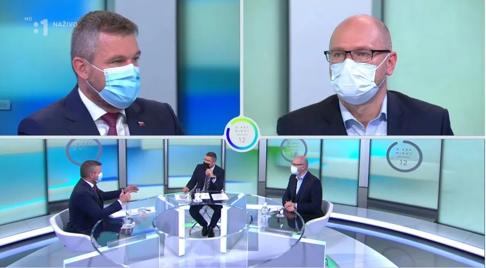 Read more about the article Zranený Sulík si hrkútal s Pellegrinim. Toto na zakopanie vojnovej sekery s Matovičom nevyzerá