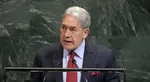 Na archívnej snímke novozélandský minister zahraničných vecí Winston Peters