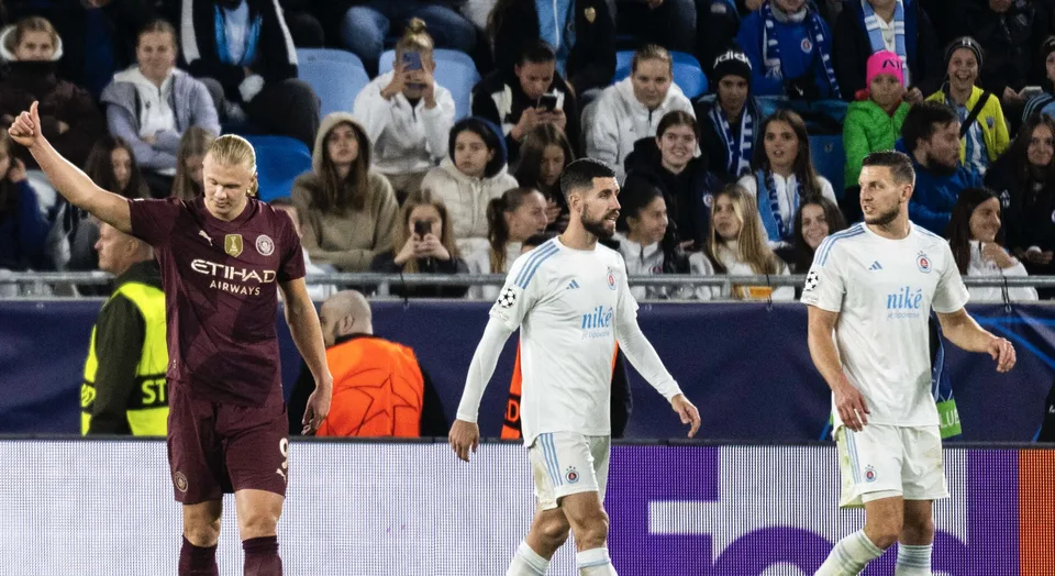 Read more about the article Zázrak sa nekoná! Bol nad jeho sily: Slovan podľahol Manchestru city 0:4!