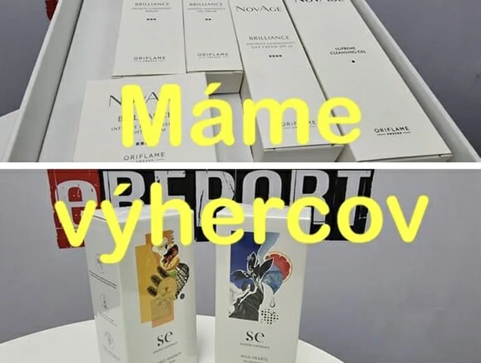 You are currently viewing Poznáme výhercov kozmetiky a vôní od Oriflame