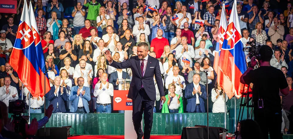 Read more about the article Líder Hlasu Pellegrini pred celým Slovenskom: Voľme stabilitu a silný štát! Nedovoľme pokračovanie chaosu