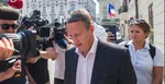 Sudca Špecializovaného trestného súdu (ŠTS) a bývalý šéf ŠTS Michal Truban prichádza na vypočutie osobitnej komisie Súdnej rady SR v súvislosti s kauzou Dobytkár v Bratislave 10. augusta 2020.