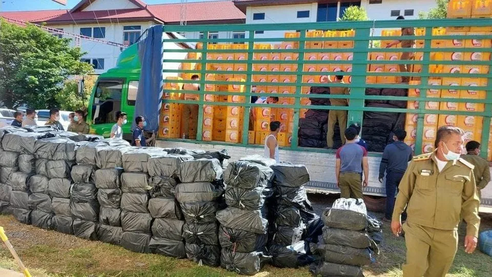 Read more about the article Veľká razia v Laose: Polícia zachytila najväčší kontraband drog v dejinách Ázie!