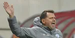 Tréner Štefan Tarkovič (Slovensko) počas kvalifikačného zápasu H-skupiny Slovensko - Slovinsko.
