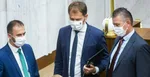 Zľava Michal Šípoš, Igor Matovič a Roman Mikulec.