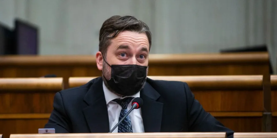 Read more about the article Smerák Blaha komentoval hokej Slovákov s USA: Spomenul pri tom Čaputovú, Korčoka aj Naďa!