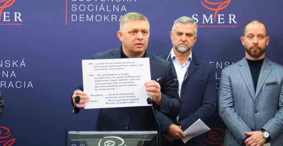 Read more about the article VIDEO Fico s ďalšími nahrávkami: Matovič pripravoval šikanu opozície už pred smrťou Kuciaka!