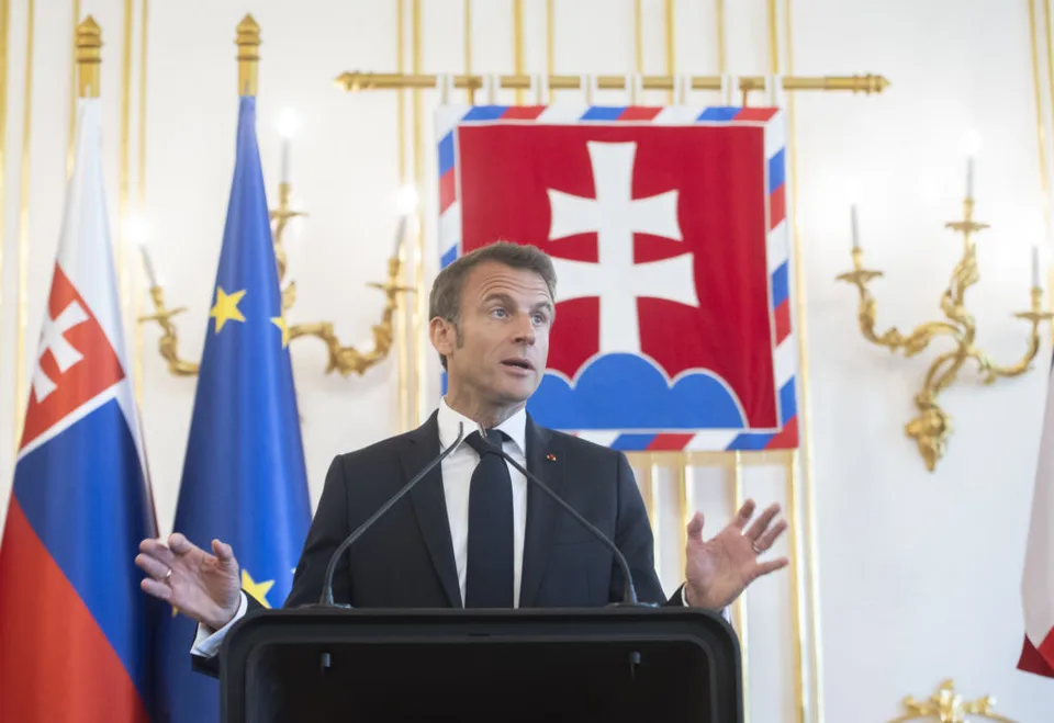 Read more about the article Ódor sa stretol s Macronom. Diskutovali o energetike aj o vojne na Ukrajine
