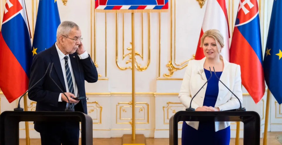 Read more about the article VIDEO Čaputová po stretnutí s Bellenom: Vojnu na Ukrajine spoločne vnímame, ako konflikt hodnôt