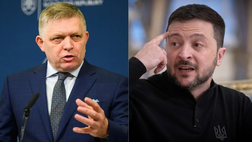 Read more about the article Zelenskyj pozval Fica na Ukrajinu, aby prediskutovali „všetky existujúce otázky“