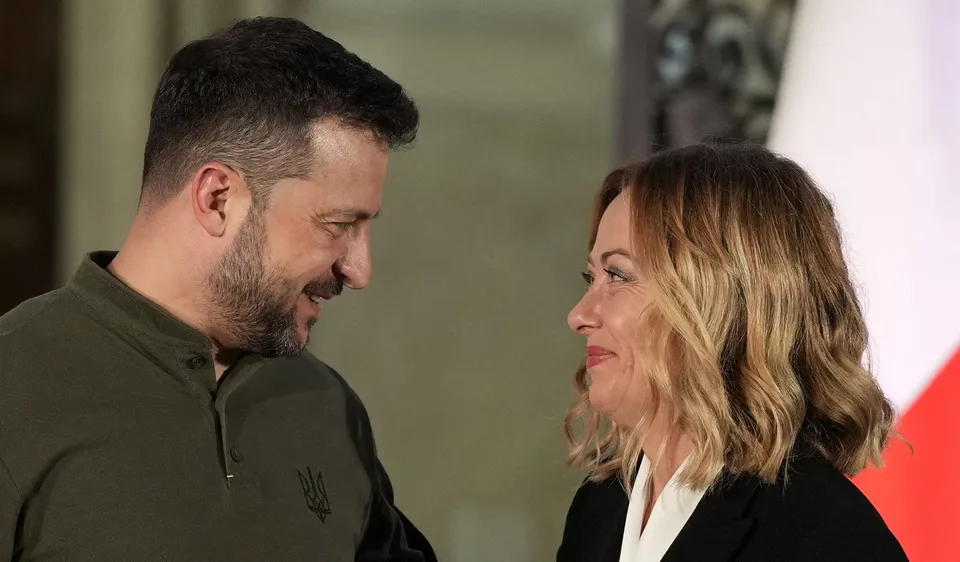 Read more about the article Ukrajina žiada organizátorov Benátskeho bienále, aby vylúčili Rusko. Meloniovej vláda súhlasí