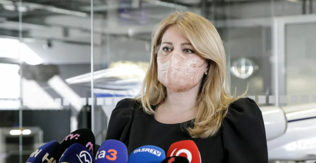 Prezidentka Zuzana Čaputová.