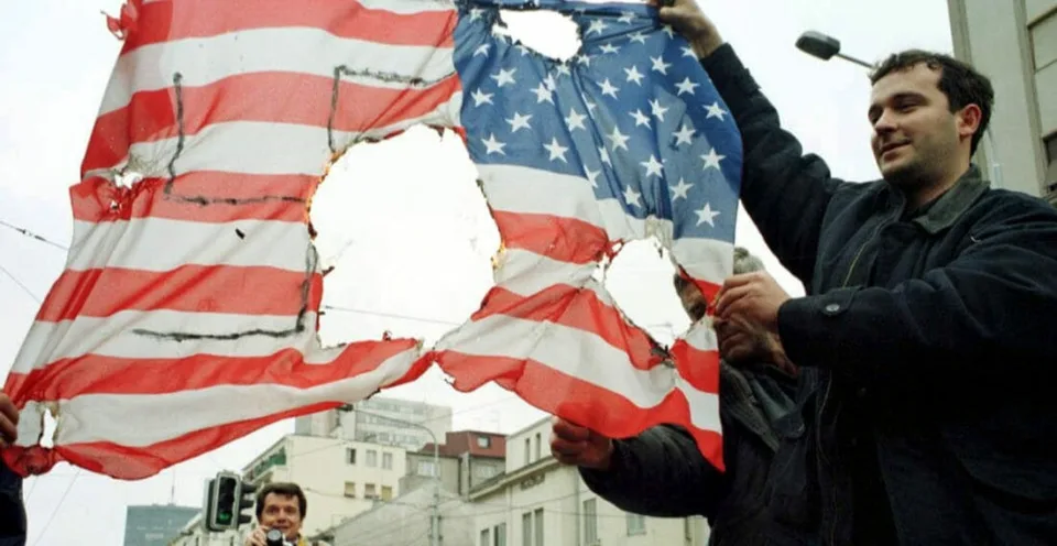 Read more about the article FOTO V Moskve otvorili výstavu o NATO: Začína bombardovaním Hirošimy a Nagasaki Američanmi!