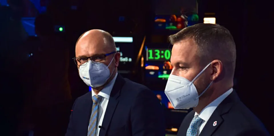 Read more about the article Pellegrini spieval ódy na Sulíka, ten mu komplimenty oplácal: Radšej budem v debate s ním ako s Ficom