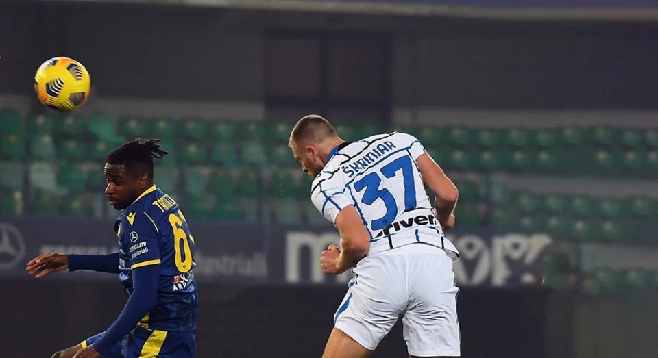 Read more about the article Škriniar rozhodol gólom o víťazstve Interu nad Veronou