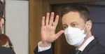 Eduard Heger sa lúči s poslancami eurovýboru po neformálnom rokovaní. Foto: tasr