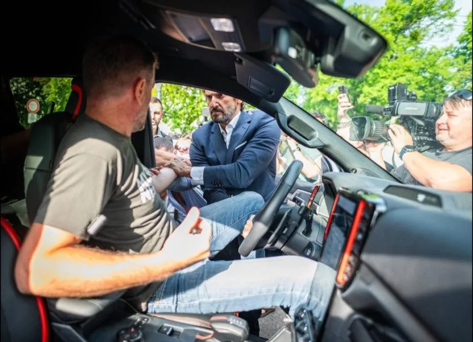 Read more about the article Matovič reaguje na dnešný incident: MAFII sa nepáči pravda, ktorú som im prišiel povedať priamo do očí!