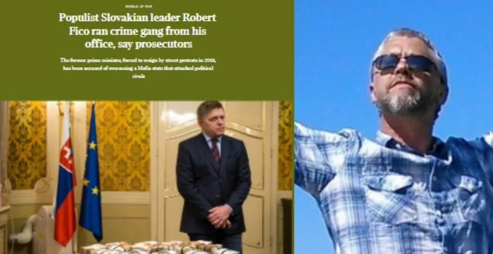 Read more about the article Kto je novinár Gosling? Smerák spochybňuje autora článku, ktorý vyšiel v The Sunday Times!