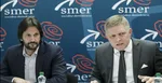 Robert Kaliňák a predseda strany Smer – SD Robert Fico.