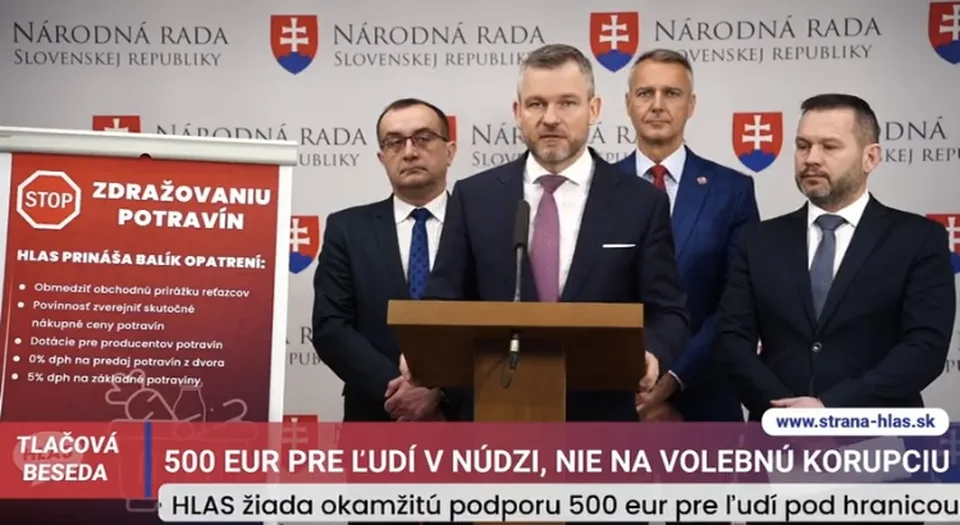 Read more about the article VIDEO Pellegrini: Chceme Matovičovi pomôcť minúť tých 500 eur!  OKAMŽITE!
