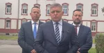 Ladislav Kamenický, Robert Fico a Ľuboš Blaha.
