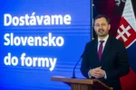 Na kombosnímke zľava Andrej Stančík a Eduard Heger (obaja OĽANO).
