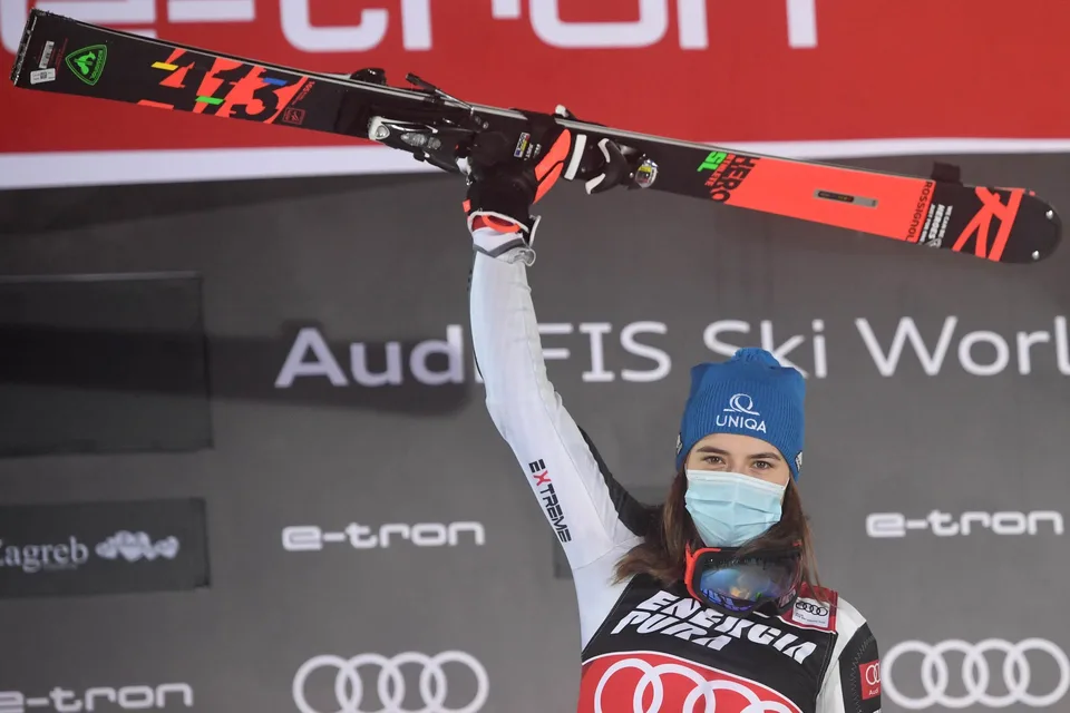 Read more about the article Skvelá Vlhová! Petra triumfovala v slalome v Kranjskej Gore